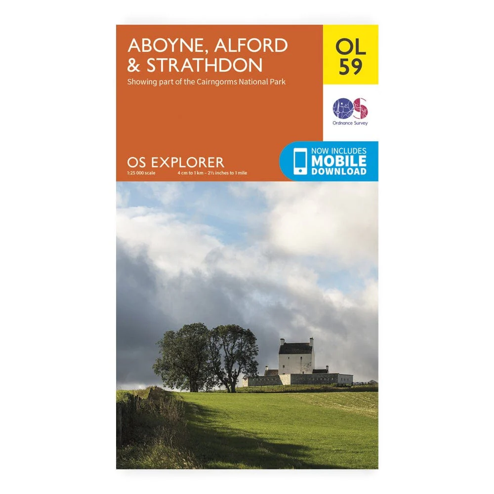 OS Explorer / Aboyne, Alford & Strathdon