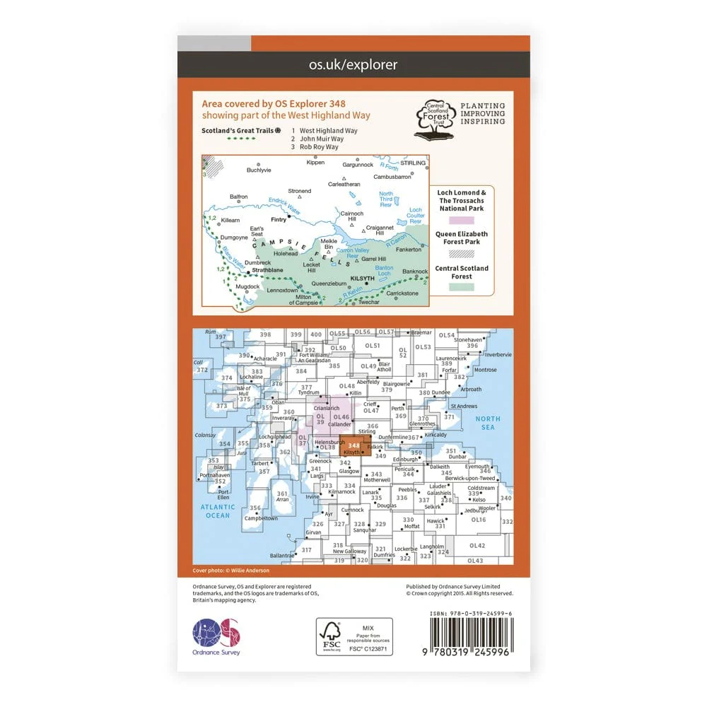 OS Explorer / Campsie Fells - Image 2