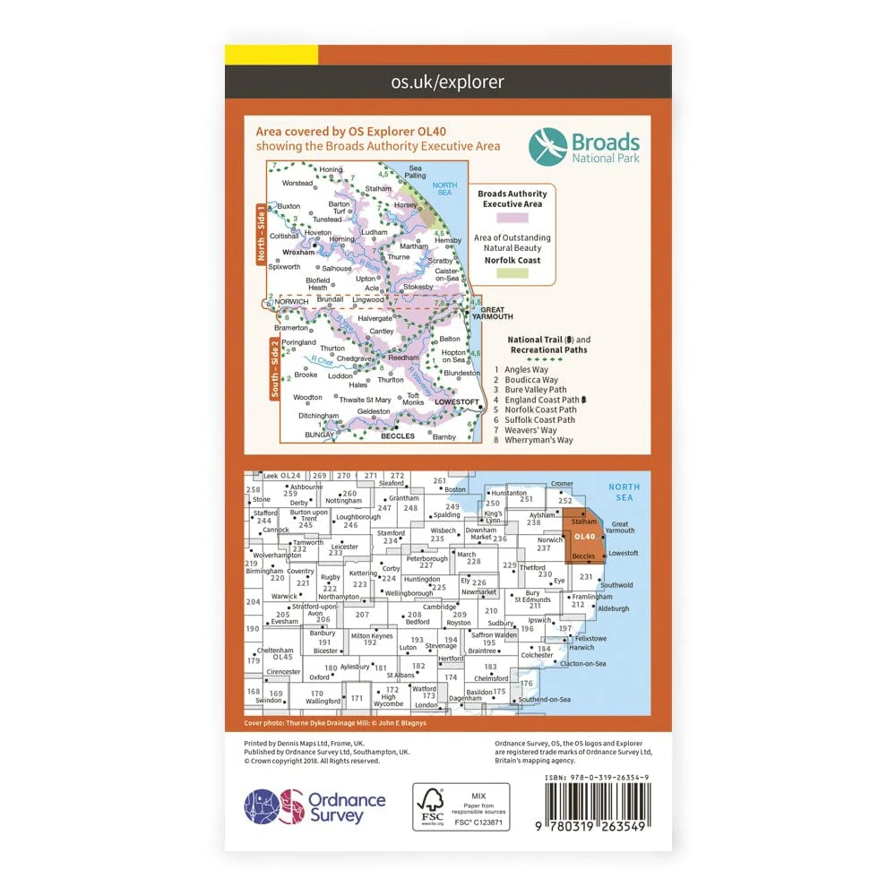 OS Explorer / The Broads - Image 2