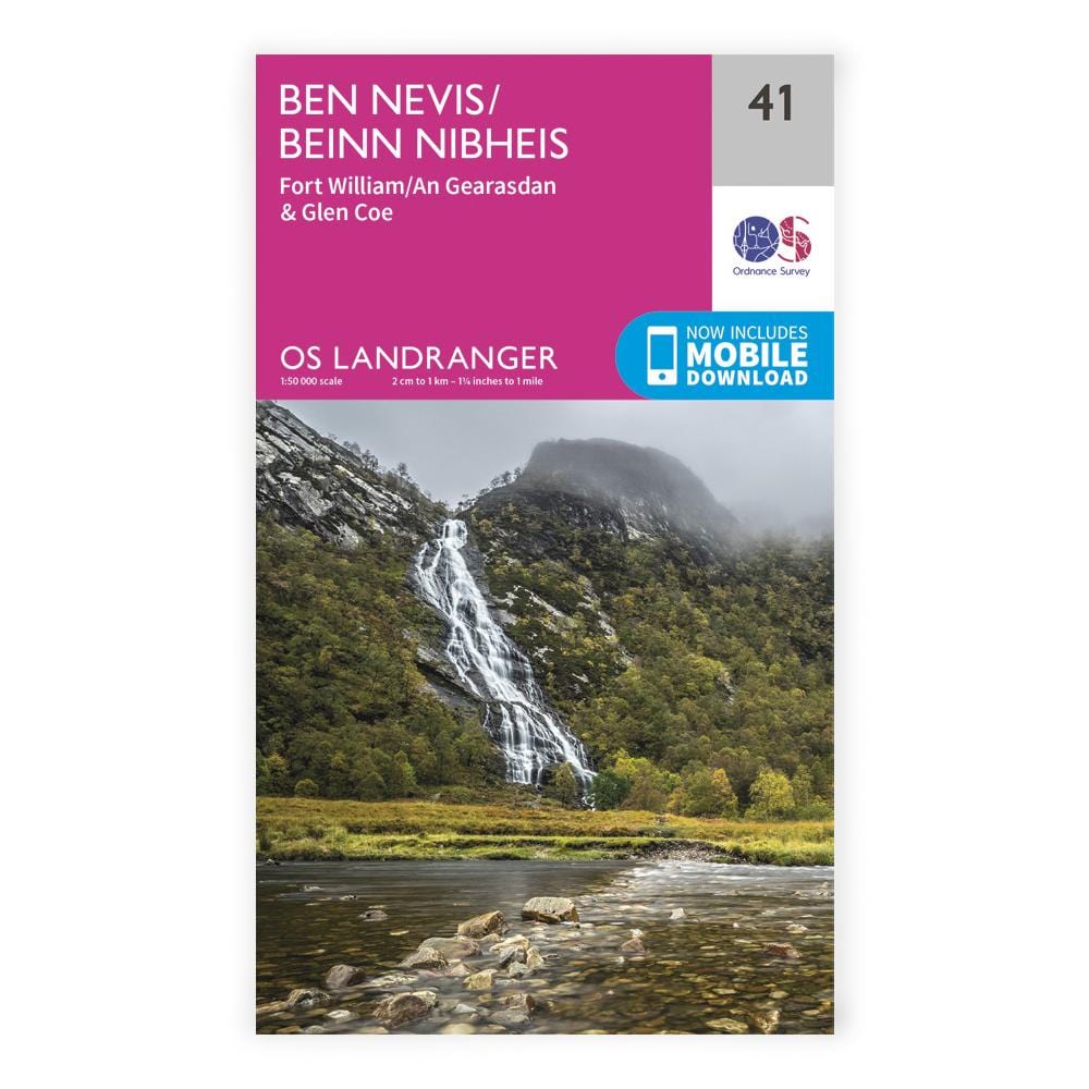 OS Landranger / Ben Nevis Fort William