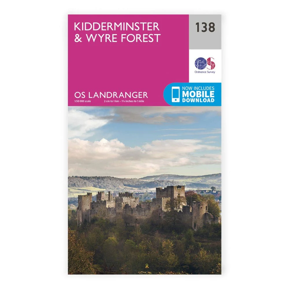 OS Landranger / Kidderminster & Wyre Forest
