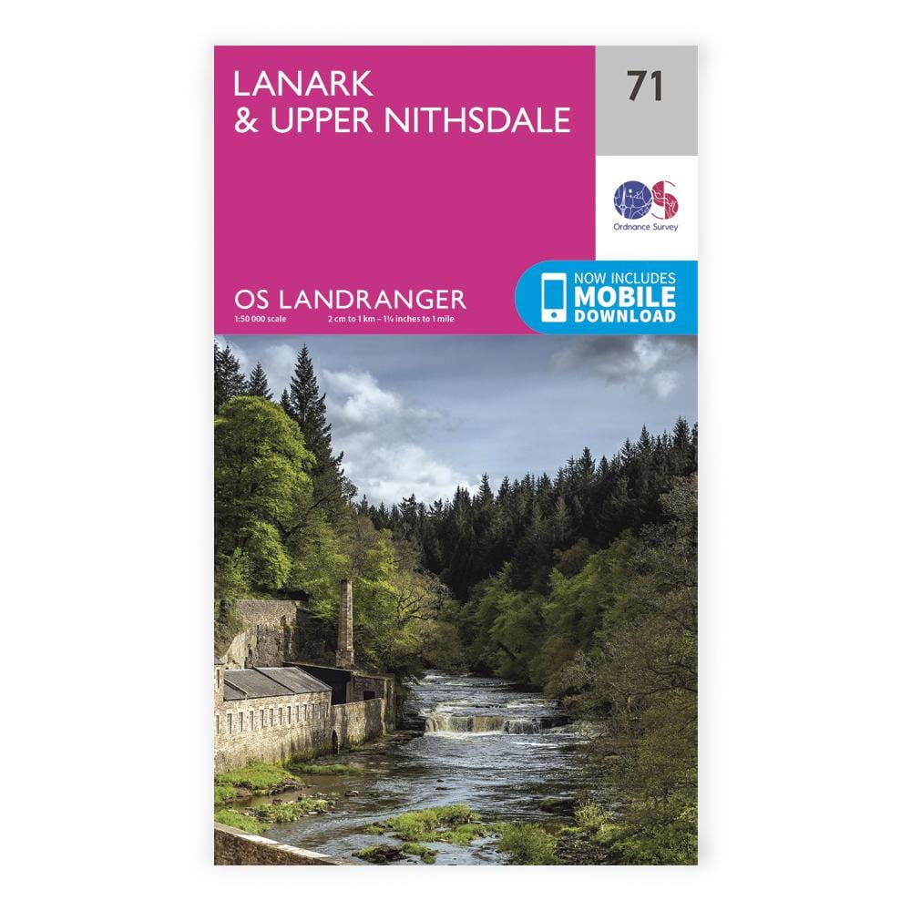 OS Landranger / Lanark & Upper Nithsdale