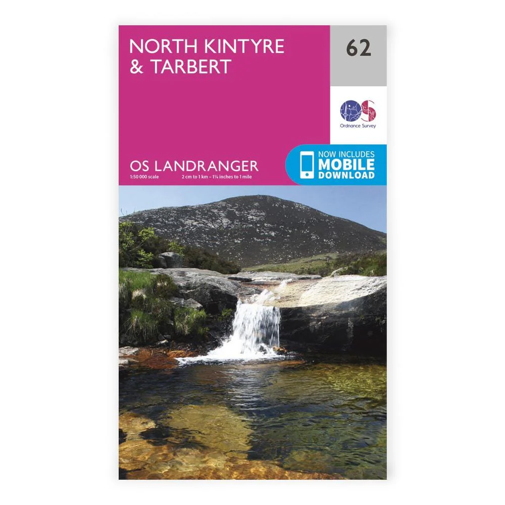 OS Landranger / North Kintyre & Tarbert