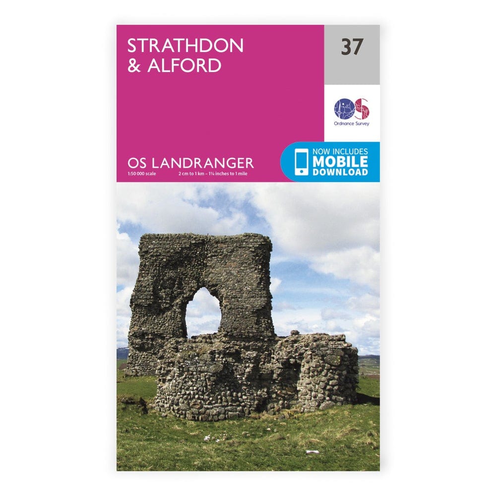 OS Landranger / Strathdon